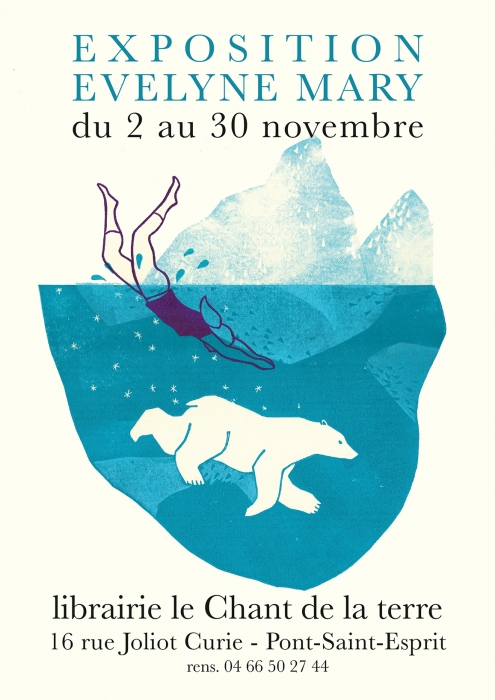 expo chant de la terre - plongeon - ours blanc