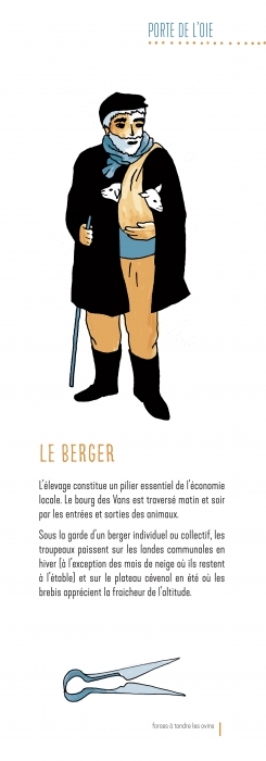 personnages historiques les vans - berger