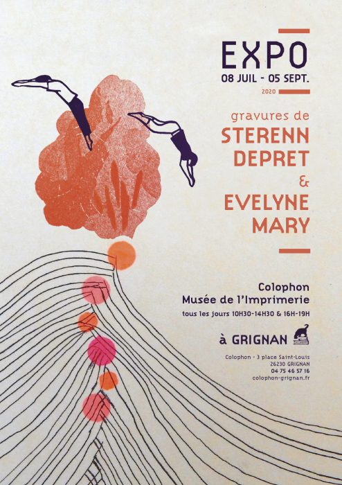 expo evelyne mary sterenn depret colophon