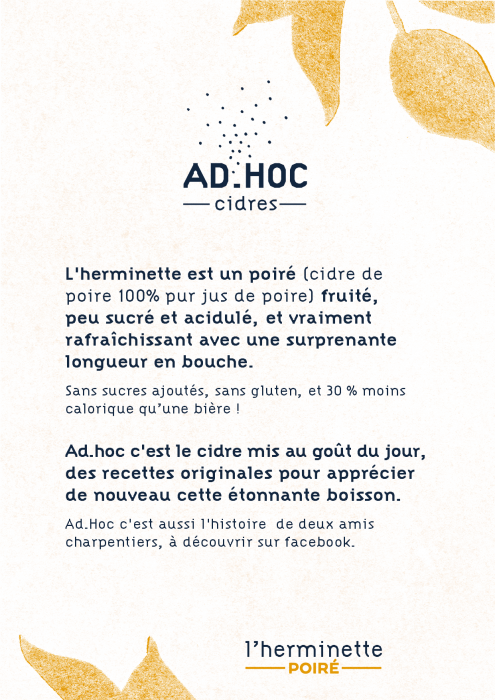 cidre l'herminette